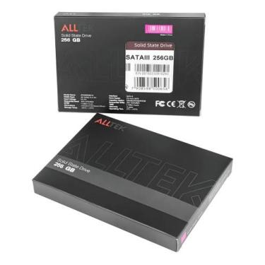 Imagem de SSD Alltek 256GB 2.5" SATA III 6Gbps Interno para PC e Noteb - Congrat
