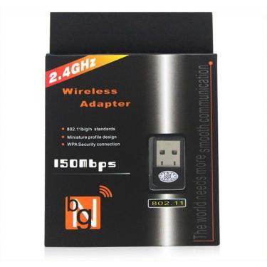 Imagem de Mini Adaptador Wireless Wifi USB 2.0 802.11N bgn 150MBPS