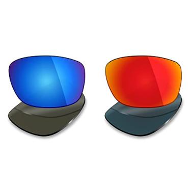 Imagem de 2 pares de lentes polarizadas de substituição da Mryok para óculos de sol Oakley Ten X – Opções