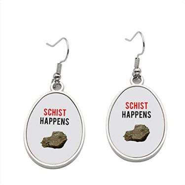 Imagem de Brinco Schist Happens – Brincos pendentes para meninas – Presente de festa de aniversário dos namorados