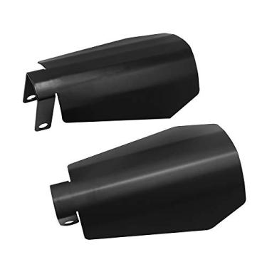 Imagem de 1 par de protetores de mão de motocicleta com corte de cupino para Harley Davidson Touring Sportster Dyna 2007-2020.