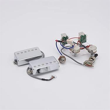 Imagem de 1 Conjunto 8 Captadores Alnico Humbucker Pickups Para LP SG Captador (Color : 03)