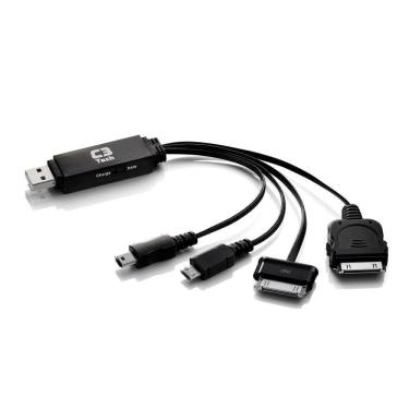 Imagem de Carregador Multifuncional Usb + Dados Uc-14 C3 Tech
