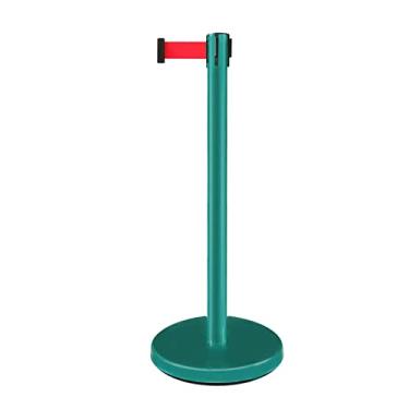 Imagem de Barreira de cinto retrátil, postes, poste de controle de multidão resistente, poste de isolamento, cinto telescópico, enfileiramento, grade, grade de segurança, banco de aço inoxidável, poste de avis