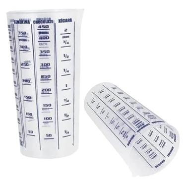 Imagem de Campineira Kit 2 Copos Medidores Plástico 500 ml