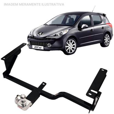 Imagem de Engate Reboque Rabicho Fixo Peugeot 206/207 Sw/Scapade 450Kg