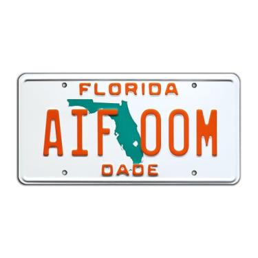 Imagem de Miami Vice | AIF 00M | Placa de licença estampada em metal