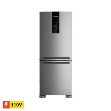 Imagem de REEMBALADO: Geladeira Brastemp BRE57FK Frost Free 447L 110V - Inox