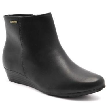 Imagem de Bota Modare feminina cano curto Anabela conforto casual-Feminino