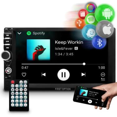 Imagem de Central Multimídia 7810H Universal Mp5 2din Esp. Android Ios Bt - firs