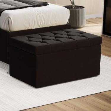 Imagem de Calçadeira Estofada Almofadadas para Cama Box Sagitarius 90 para Cama 