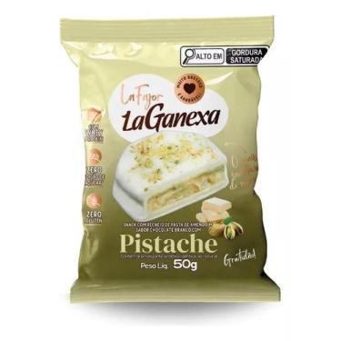 Imagem de Alfajor Lafajor - La Ganexa Chocolate Branco E Pistache 50g