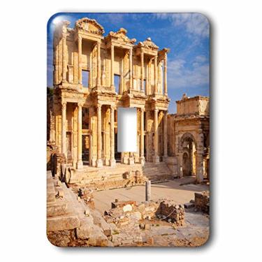 Imagem de 3dRose lsp_187343_1 Library of Celsus in The City of Éphesus, Near Seljuk, Turkey Light Switch Cover