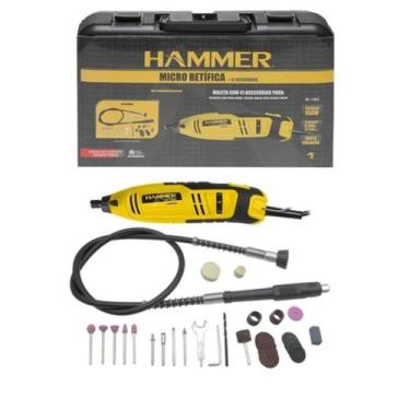 Imagem de Microrretífica Hammer GYMI150K_110v 150W - 41 Acessórios com Maleta