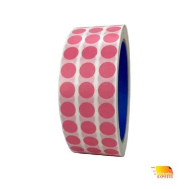 Imagem de Etiqueta Selo Bolinha Colorida 10mm - Rolo Com 5000 Adesivos - Etiquet