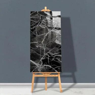 Imagem de Kit 100 Placas Adesiva Marmore 3d Auto Colante Parede 60x30 - Tribosho