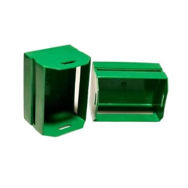 Imagem de Mini Caixote - Verde Escuro - 12x7cm - 1 UN - Rizzo - Pareja Plásticos