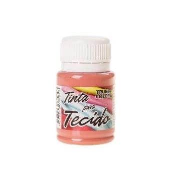 Imagem de Tinta Para Tecido 37ml True Colors, GOIABA