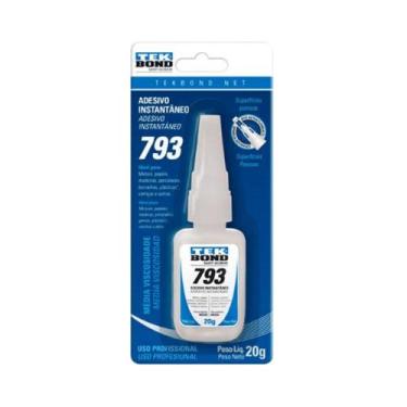 Imagem de Adesivo Instantâneo Multiuso 793 20g Tekbond