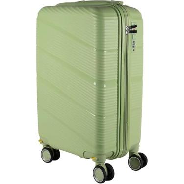 Imagem de Mala De Bordo Polipropileno Padrão Anac 10kgs Maldivas Sul (VERDE CLARO)