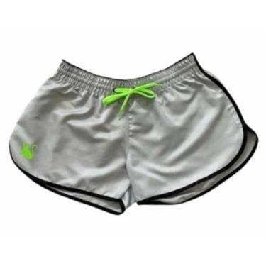 Imagem de Short Feminino Moda Praia Tactel Poliester Bermuda Lisa Opice-Masculino