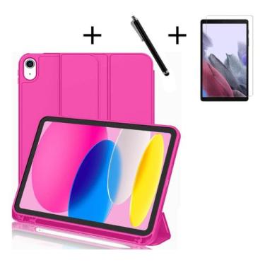 Imagem de Kit Capa Flip+ Pelicula + Caneta iPad Air 4a/5a Geração 10.9 - Popshop