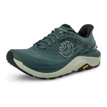Imagem de Topo Athletic Ultraventure 4 Tênis de corrida feminino confortável acolchoado durável 5 mm Drop Trail Tênis atlético para corrida em trilha, Pedra/cinza, 38 BR