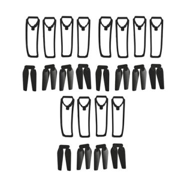 Imagem de MERIGLARE Hélices de reposição peças de reposição Profissional portátil de alta resistência Acessórios de drones com cobertura protetora para E88Pro E88, 3 Conjunto