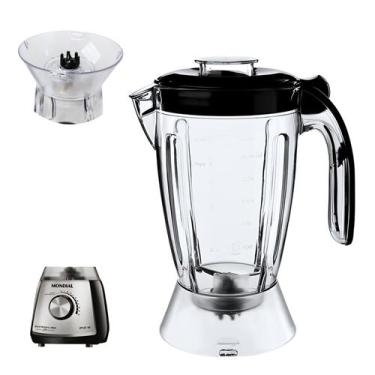 Imagem de Jarra Copo Cristal de Liquidificador Modelos Mondial Eletronic Inox Ta