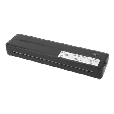 Imagem de Impressora Térmica Bluetooth Impressora Térmica A4 de 203dpi Impressora Portátil Multifuncional para Casa e Escritório (Preto)