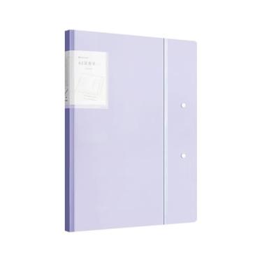 Imagem de Vensool Pasta de arquivo com clipe – Organizador de documentos A3/A4, material PP grosso de 8 mm, comporta 120 folhas, prancheta de padfólio durável para escritório, contratos, exames ou novos