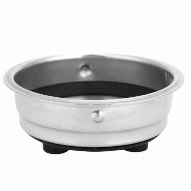 Imagem de Cesta de filtro, filtro de cesta, cesta de filtro de café, cesta de filtros de café destacável, aço inoxidável removível, acessórios para máquina de café para escritório doméstico (um)