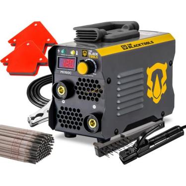 Imagem de Máquina De Solda Inversora Digital 220v 120a Com Acessórios - The Blac