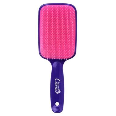 Imagem de Escova de Cabelo Santa Clara Roxo e Pink Flex