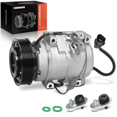 Imagem de A-Premium Compressor A/C com embreagem compatível com Mitsubishi Montero 3.5L 3.8L 2001-2006