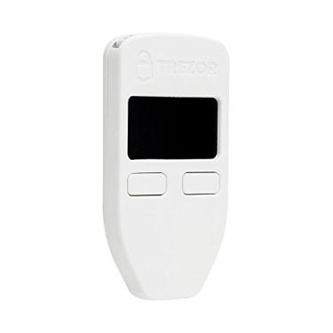 Imagem de Trezor Modelo One – Carteira Crypto Hardware – O armazenamento frio mais confiável para Bitcoin, Ethereum, ERC20 e muitos outros (branca)