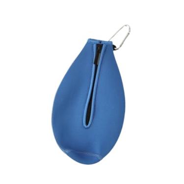 Imagem de Dynwave Capa para garrafa de água com gás, capa protetora de neoprene para garrafas de vidro com gás de 33 oz e 1000 ml, Azul