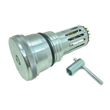 Imagem de Kit Bocal Antifurto Alumínio e Tampa Antivazamento Aço Inox - Lw Group