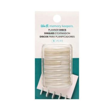 Imagem de Planner Disc Arc Branco Pérola 3,5 cm - we r memory