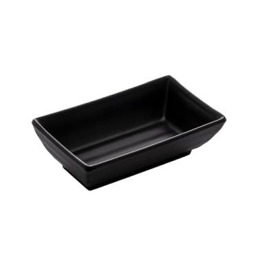 Imagem de LYOR - Porta Shoyu Retangular de Melamina Tóquio Preto 74ml