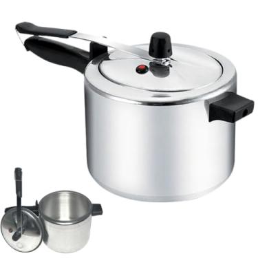 Imagem de Panela De Pressao 4,5L Com Ótima Pressão Capacidade 4,5L Polida Ou Preta(Polida)