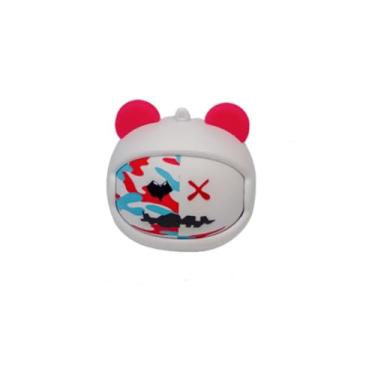 Imagem de Fone de Ouvido Bluetooth 5.3, Estéreo HD, Controle Touch, Estojo Panda, Bateria Longa Duração, Design Compacto BRANCO