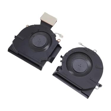 Imagem de Sanpyl Substituição do Ventilador de Resfriamento da CPU GPU para Omen 16B 16C TPNQ265 TPNQ267 Laptop, CPU GPU Cooler de Ar para M75487001 ND8CC0220K25 M75488001 ND8CC0220K26