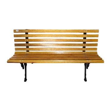 Imagem de Banco de madeira para jardim Tamandua 10 reguas 140 cm - MOVEIS IMPERA