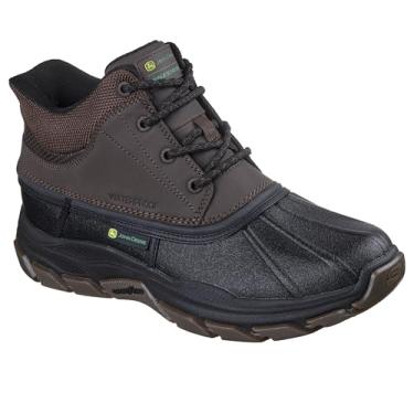 Imagem de Skechers Bota de chuva masculina John Deere Respeitada Swamper, Preto chocolate, 45