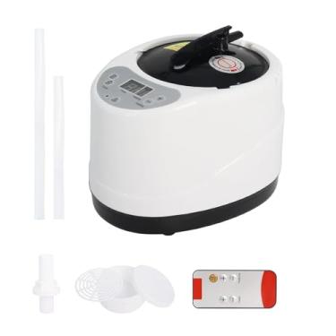 Imagem de Dualoai Máquina de vapor para sauna 3L, gerador de vapor para sauna, acessórios para spa doméstico e viagens