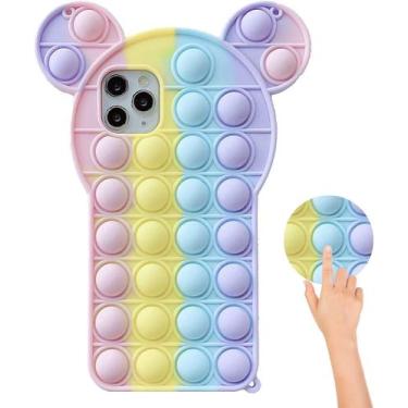 Imagem de Capa Push Pop Bubbles para iPhone 6/6s/7/8 Plus Mickey Mouse, capa de 