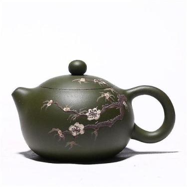 Imagem de Chaleira elétrica bule de chá filtro de argila roxa bules xishi minéri