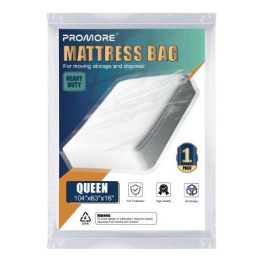 Imagem de Bolsa de colchão PROMORE Queen 265x160x41 cm Clear 3Mil
