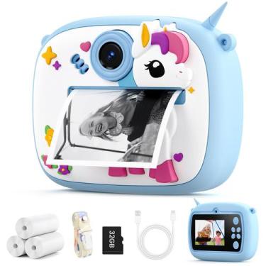 Imagem de Câmera de impressão instantânea para crianças YOZISS Selfie Digital 2.
